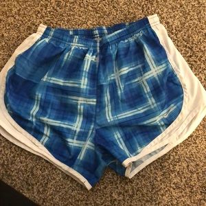 Nike dri fit blue shorts